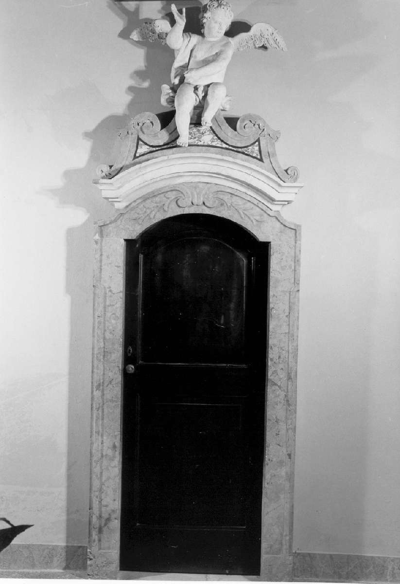 mostra di porta - manifattura emiliana (fine/inizio secc. XVIII/ XIX)