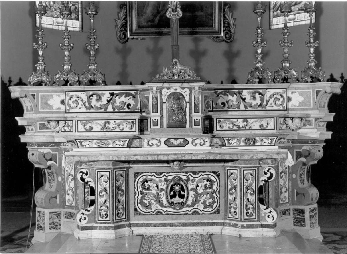 altare maggiore - manifattura emiliana (sec. XVIII)