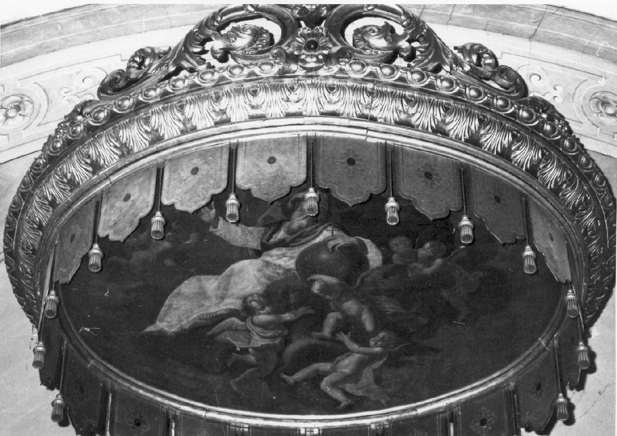 baldacchino d'altare - manifattura emiliana (fine/inizio secc. XVIII/ XIX)