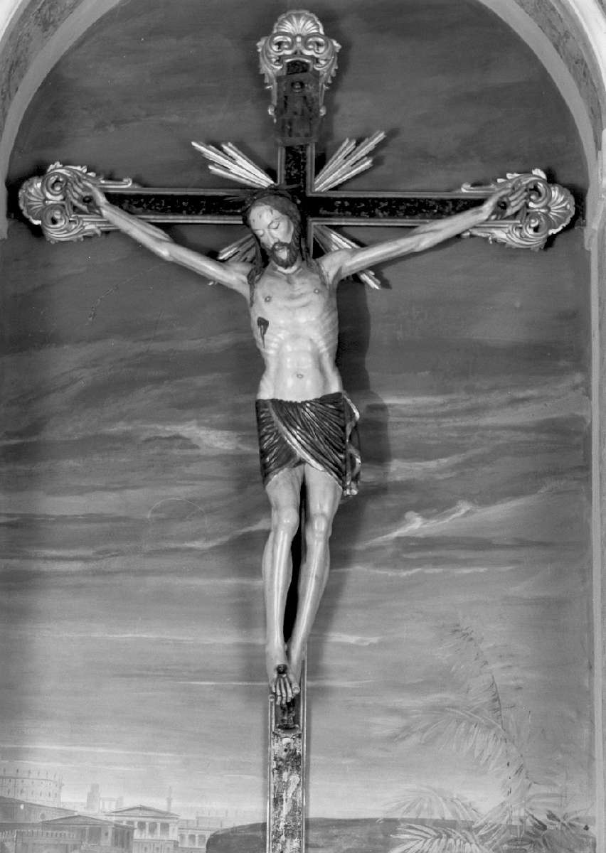 crocifisso - manifattura emiliana (inizio sec. XIX)