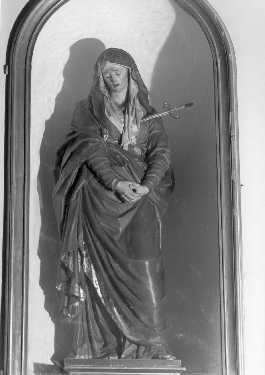 Madonna Addolorata (statua) - ambito emiliano (fine/inizio secc. XIX/ XX)