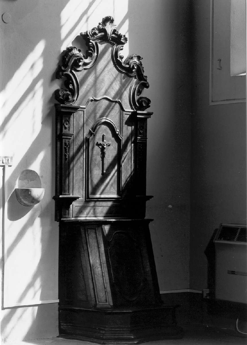 inginocchiatoio, serie - manifattura emiliana (prima metà sec. XVIII)