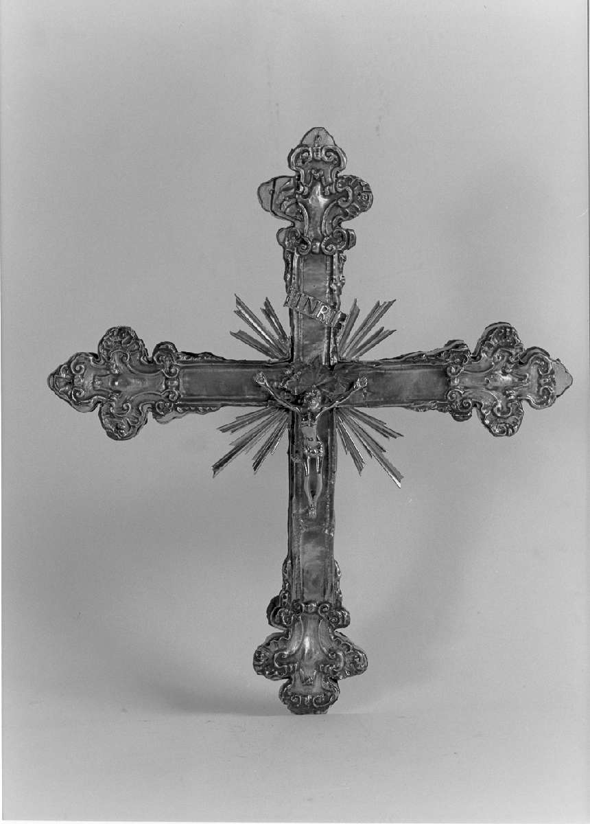 croce processionale - manifattura emiliana (sec. XVIII)
