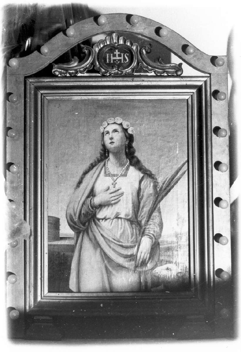 Sant'Agnese martire (dipinto) - ambito emiliano (fine sec. XIX)