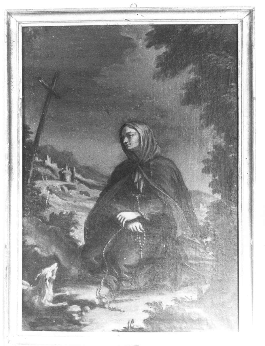 Santa penitente (dipinto) - manifattura emiliana (seconda metà sec. XVIII)