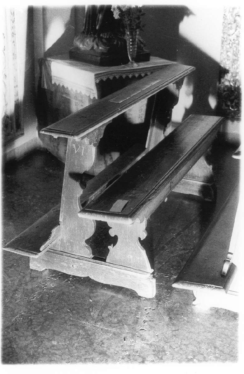 banco, serie - manifattura modenese (fine/inizio secc. XVII/ XVIII)