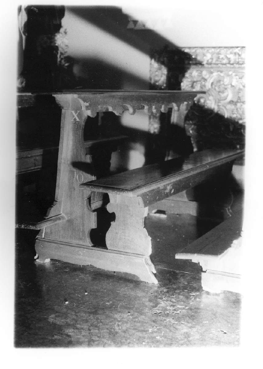 banco, serie - manifattura modenese (secc. XVII/ XVIII)