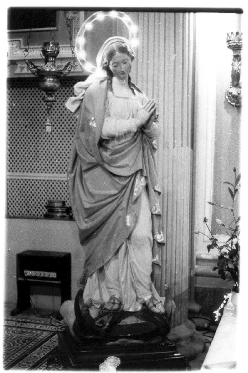 Immacolata Concezione (scultura) - manifattura Bottega Graziani (prima metà sec. XIX)