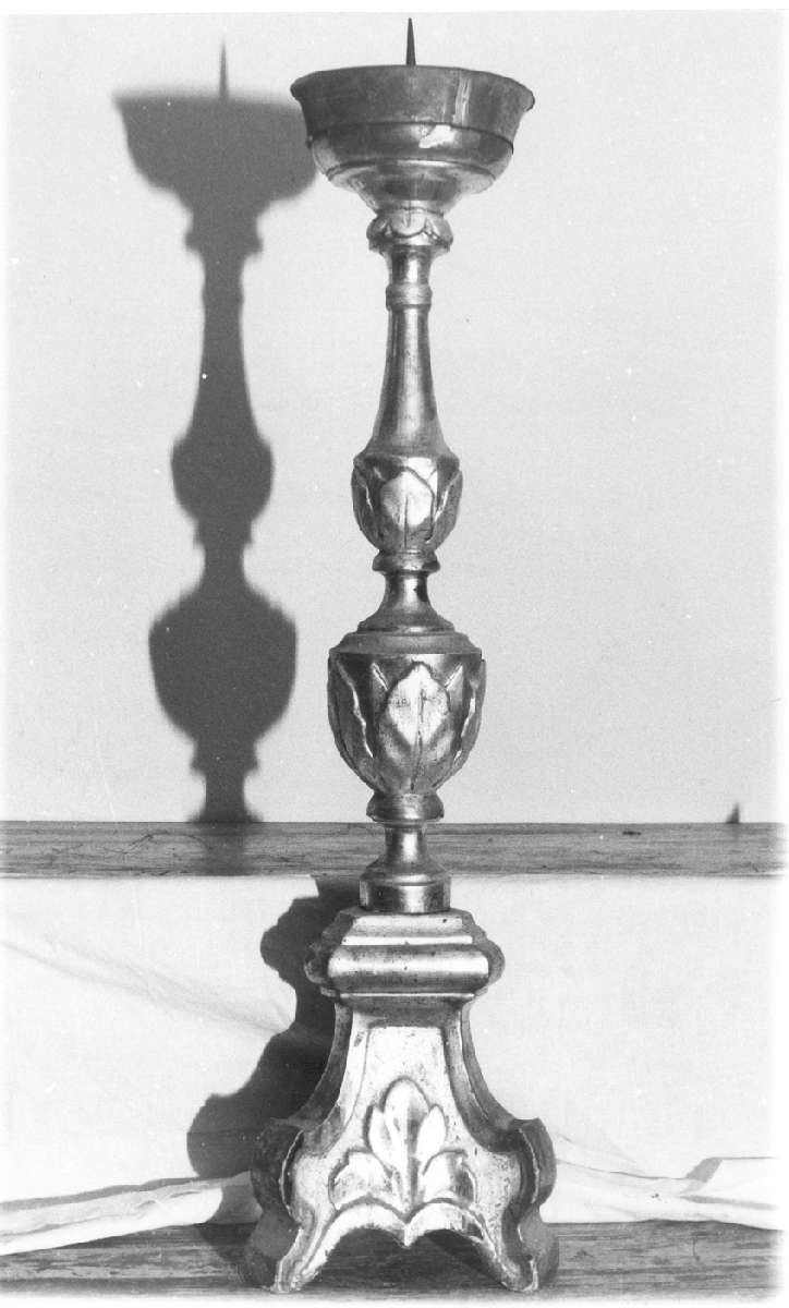 candeliere, serie - manifattura emiliana (fine sec. XIX)