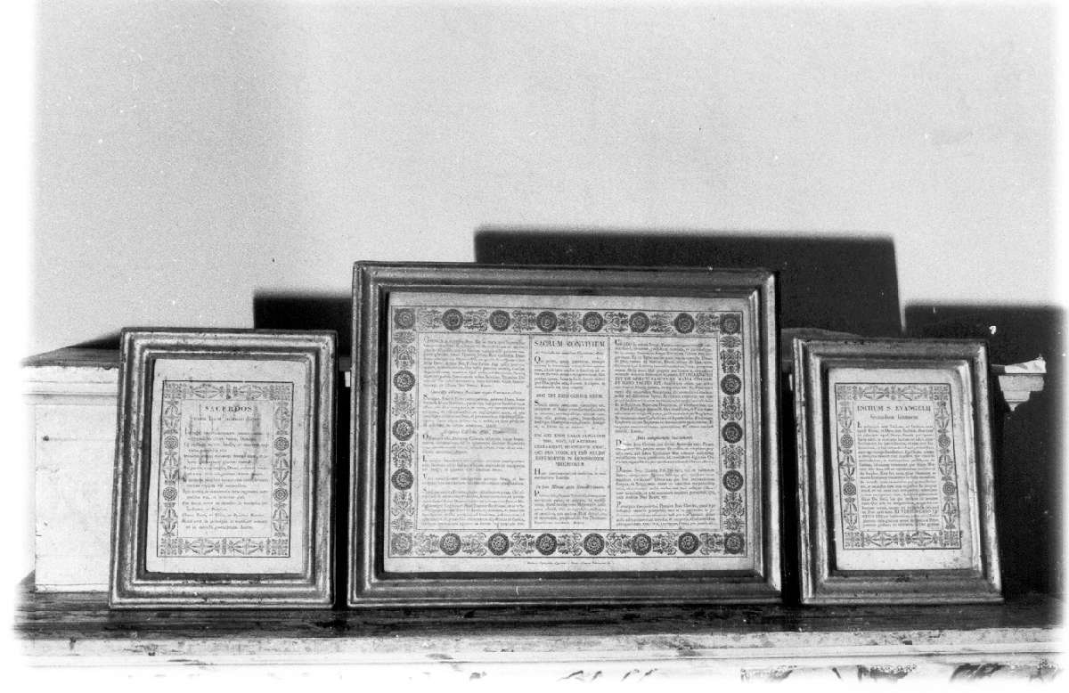 cartagloria, serie - manifattura emiliana (sec. XVIII)