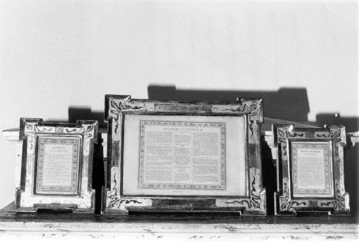 cartagloria, serie - manifattura emiliana (sec. XIX)