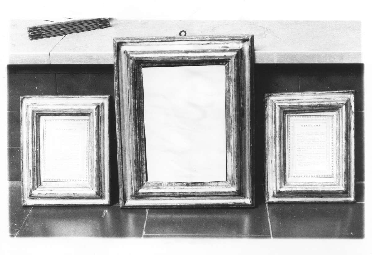 cartagloria, serie - manifattura emiliana (sec. XVIII)