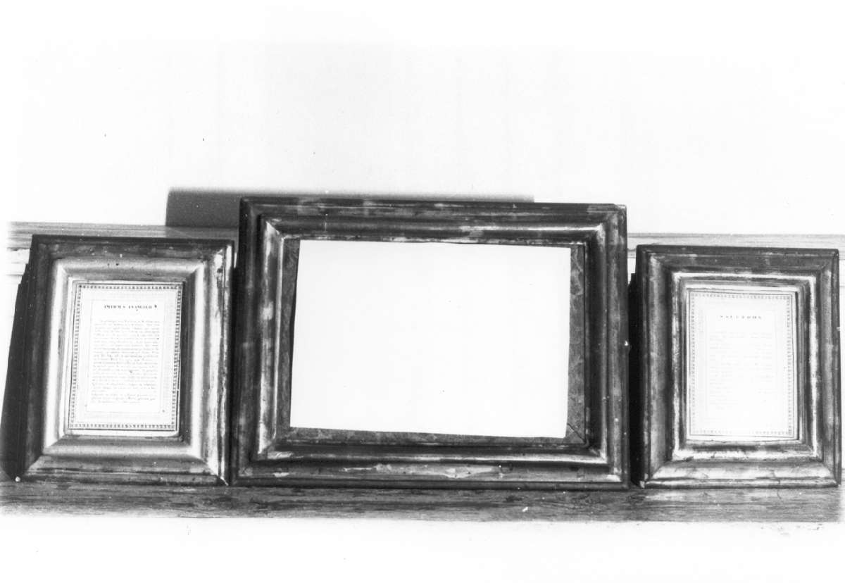 cartagloria, serie - manifattura emiliana (sec. XVIII)