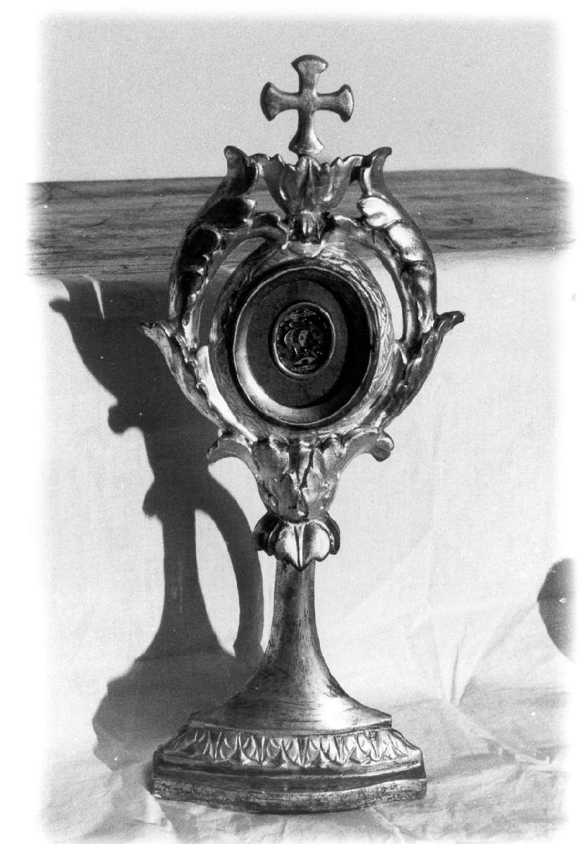 reliquiario - a ostensorio - manifattura emiliana (fine sec. XVIII)