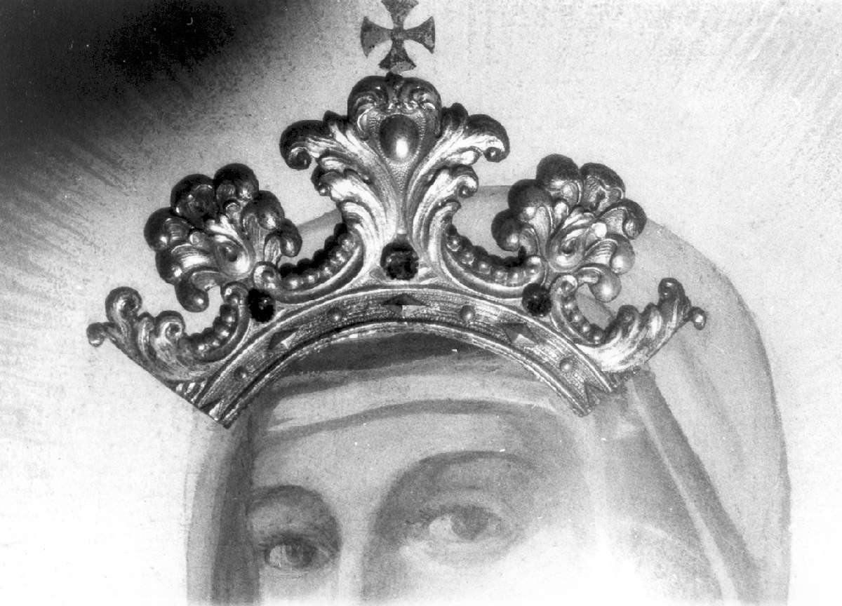 corona da dipinto - manifattura emiliana (fine/inizio secc. XVIII/ XIX)