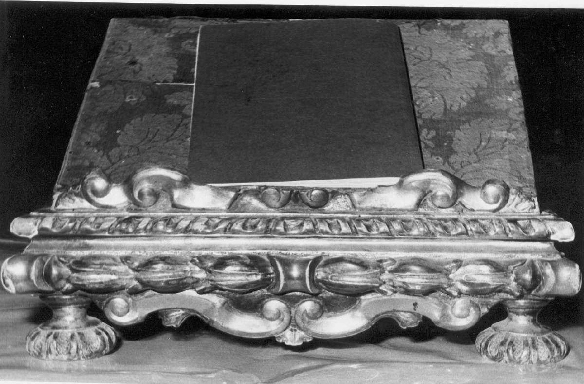 leggio d'altare - manifattura emiliana (seconda metà sec. XIX)