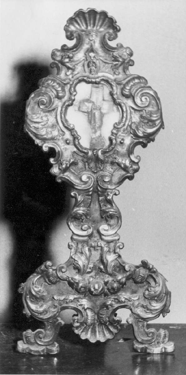 reliquiario - a ostensorio - manifattura emiliana (seconda metà sec. XVIII)