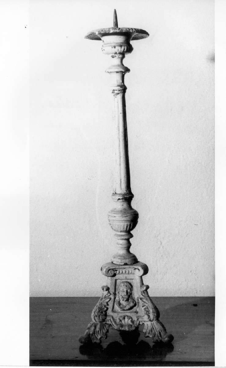 candeliere di consacrazione, serie - manifattura emiliana (fine sec. XIX)