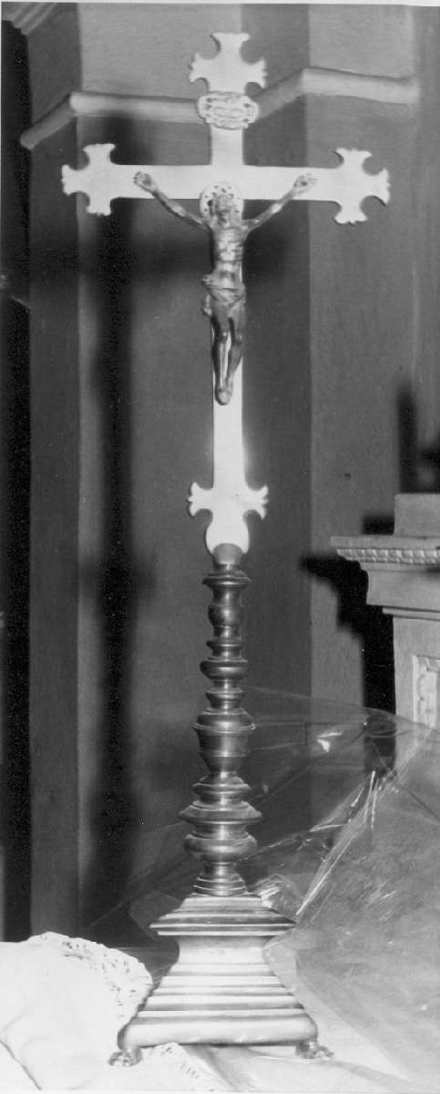 croce d'altare - manifattura emiliana (sec. XIX)