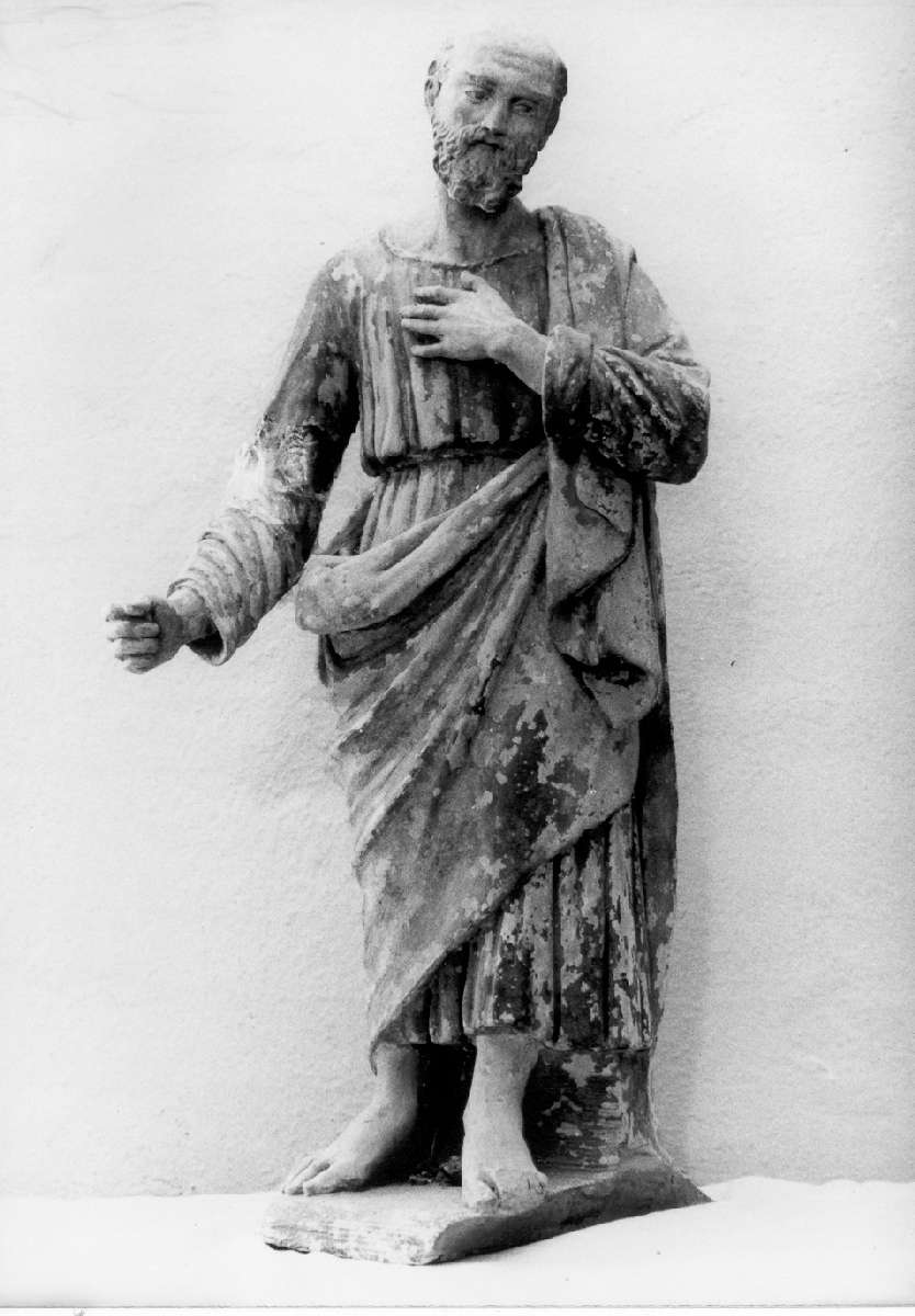 San Giuseppe (statuetta di presepio) - manifattura emiliana (inizio sec. XIX)