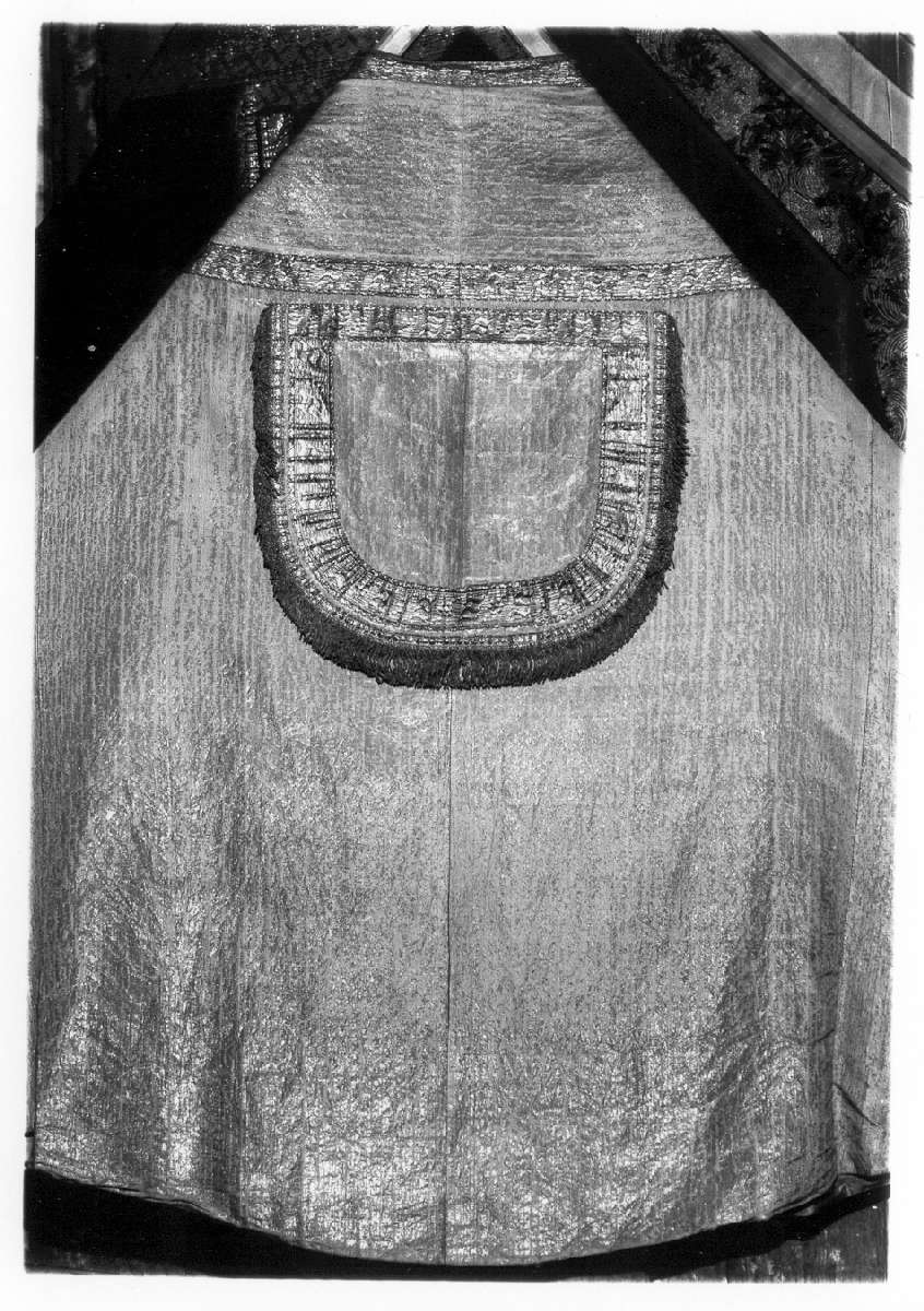 paramento liturgico, insieme - manifattura italiana (seconda metà sec. XVIII)