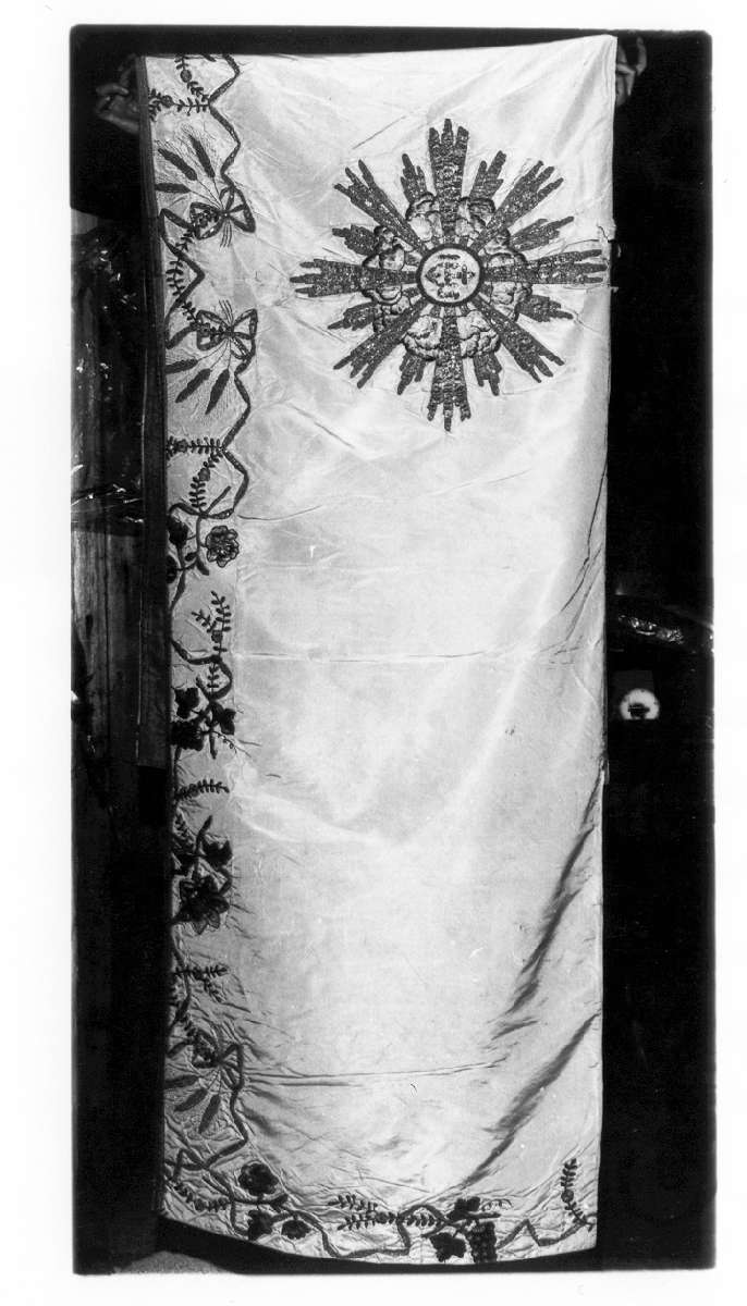 velo omerale - manifattura italiana (sec. XIX)