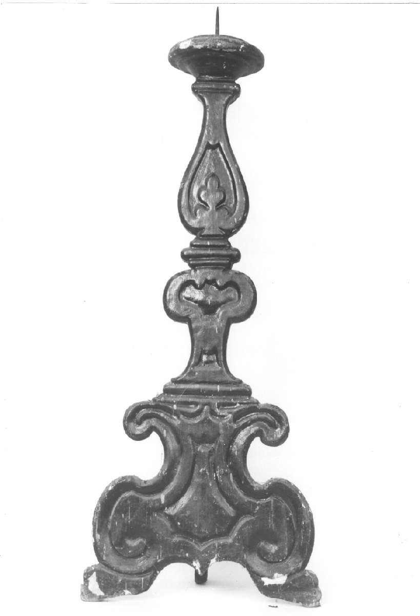 candeliere, serie - manifattura emiliana (sec. XIX)