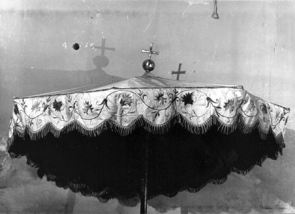 ombrellino processionale - manifattura italiana (fine sec. XIX)