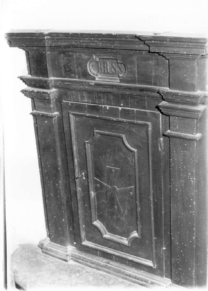 sportello di tabernacolo - manifattura modenese (fine/inizio secc. XVIII/ XIX)