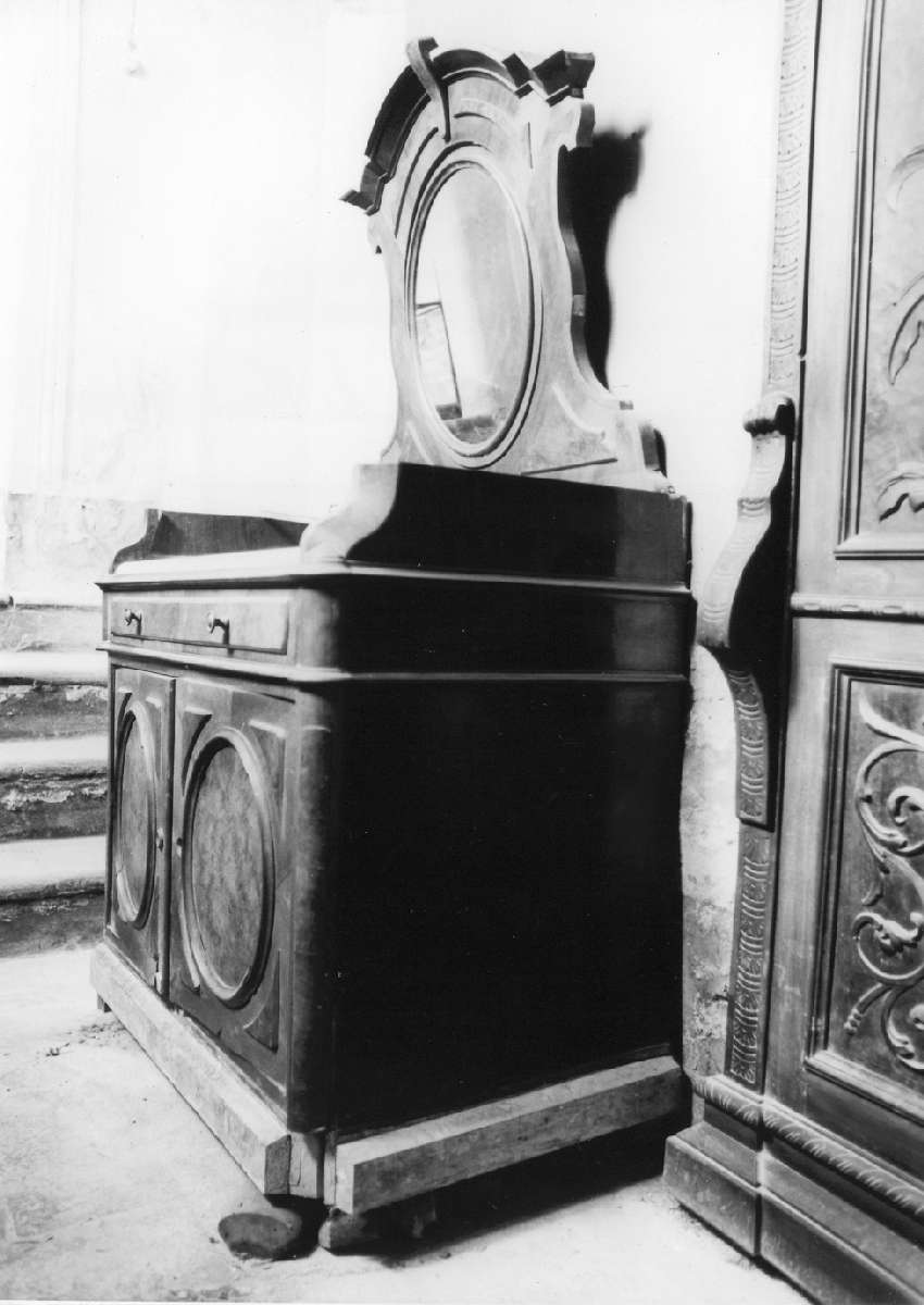 tavolino da toeletta - manifattura modenese (inizio sec. XX)