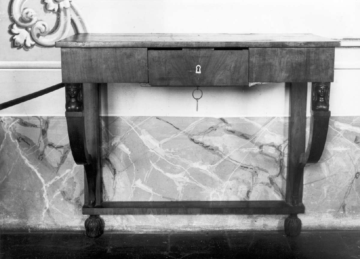 console - manifattura modenese (seconda metà sec. XIX)