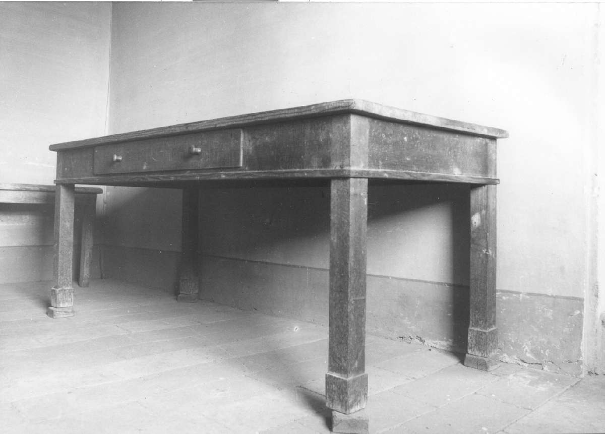 tavolo, serie - manifattura modenese (inizio sec. XX)