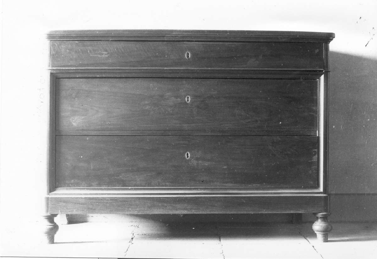 cassettone - manifattura modenese (inizio sec. XX)