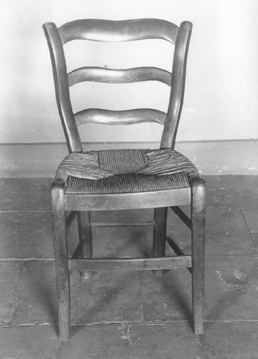 sedia, serie - manifattura modenese (inizio sec. XX)