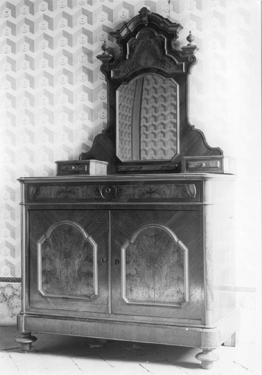 cassettone, serie - manifattura modenese (inizio sec. XX)