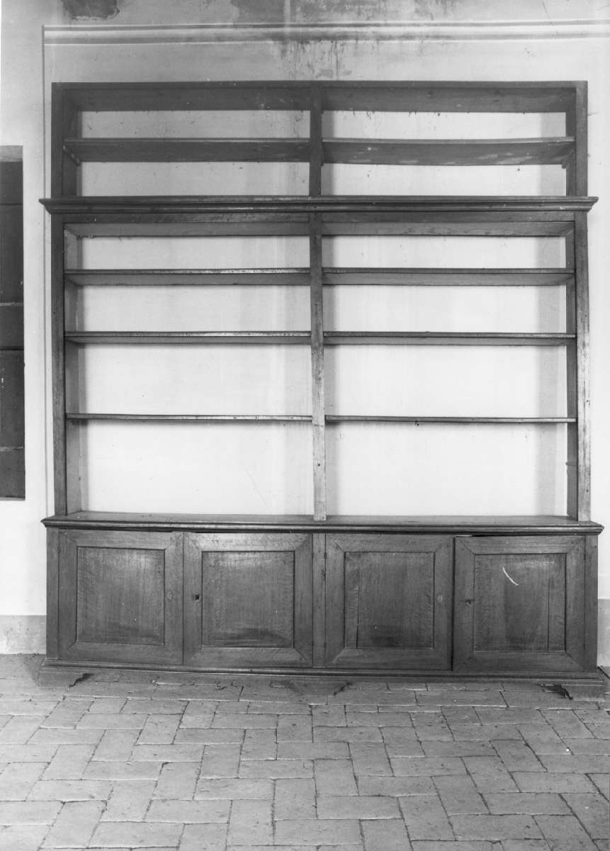 libreria - manifattura modenese (fine/inizio secc. XIX/ XX)