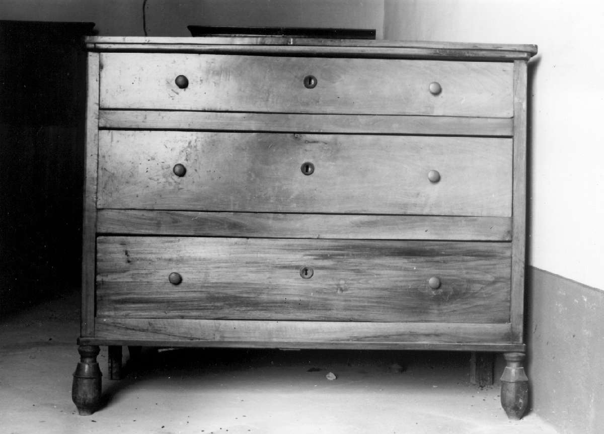 comò - manifattura modenese (primo quarto sec. XX)