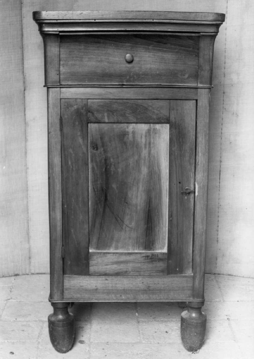 comodino, serie - manifattura modenese (primo quarto sec. XX)