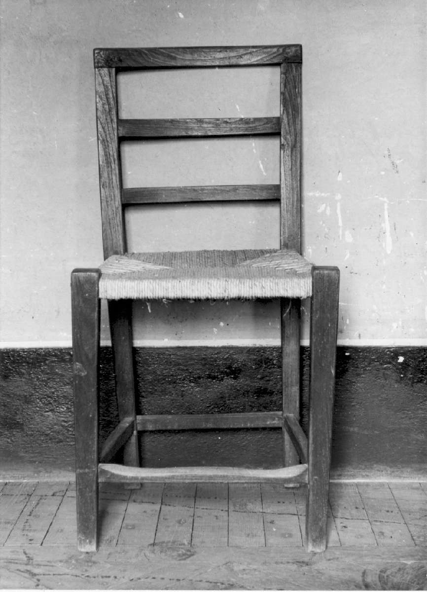 sedia, serie - manifattura modenese (fine sec. XIX)