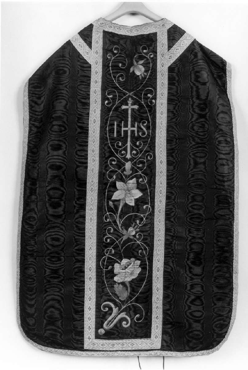 paramento liturgico, insieme - manifattura italiana (fine/inizio secc. XIX/ XX)