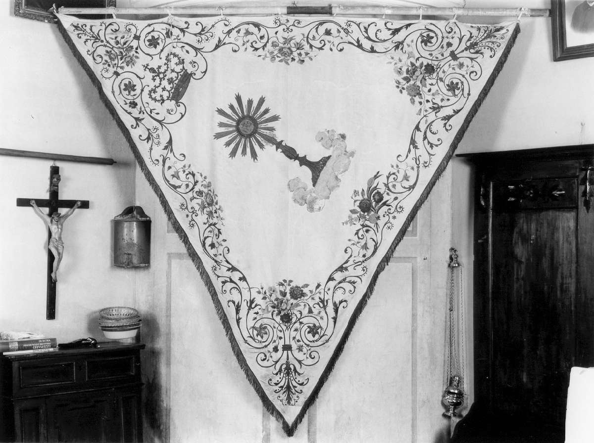 stendardo - manifattura italiana (fine sec. XIX)