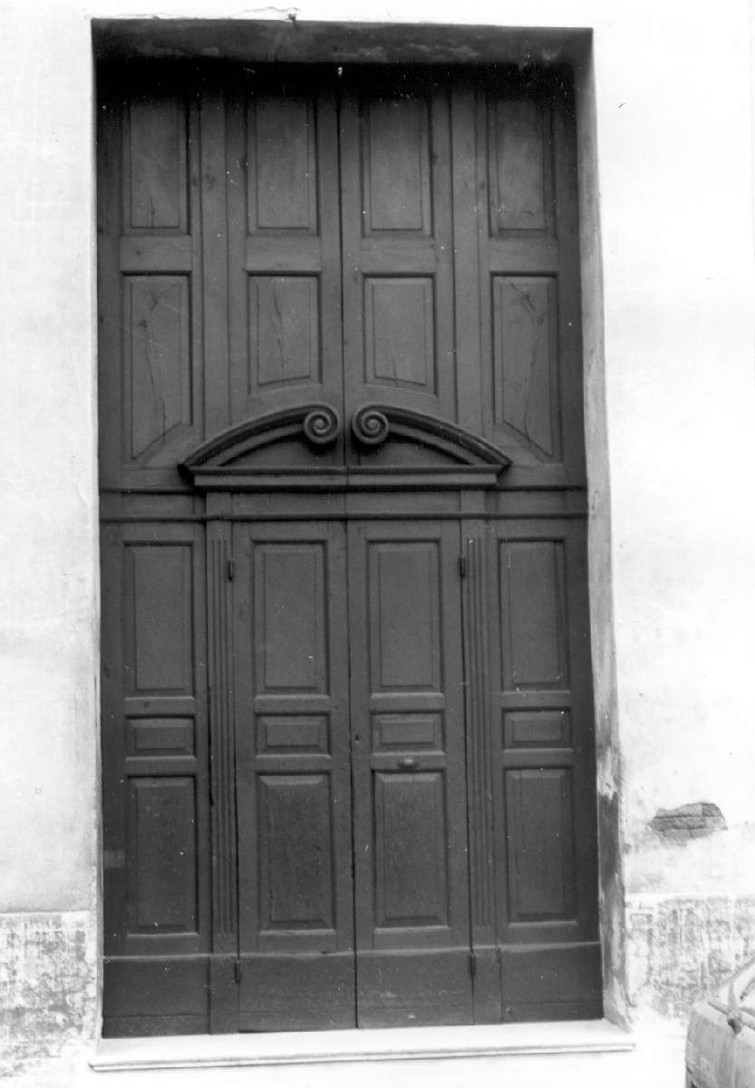 portone - manifattura sassolese (sec. XVII)