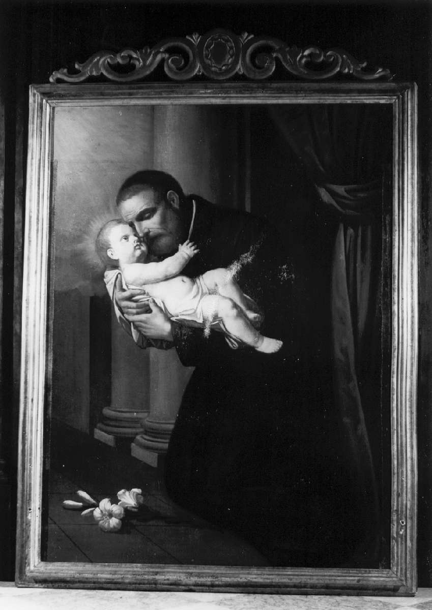 San Gaetano da Thiene (dipinto) - manifattura emiliana (fine/inizio secc. XVII/ XVIII)