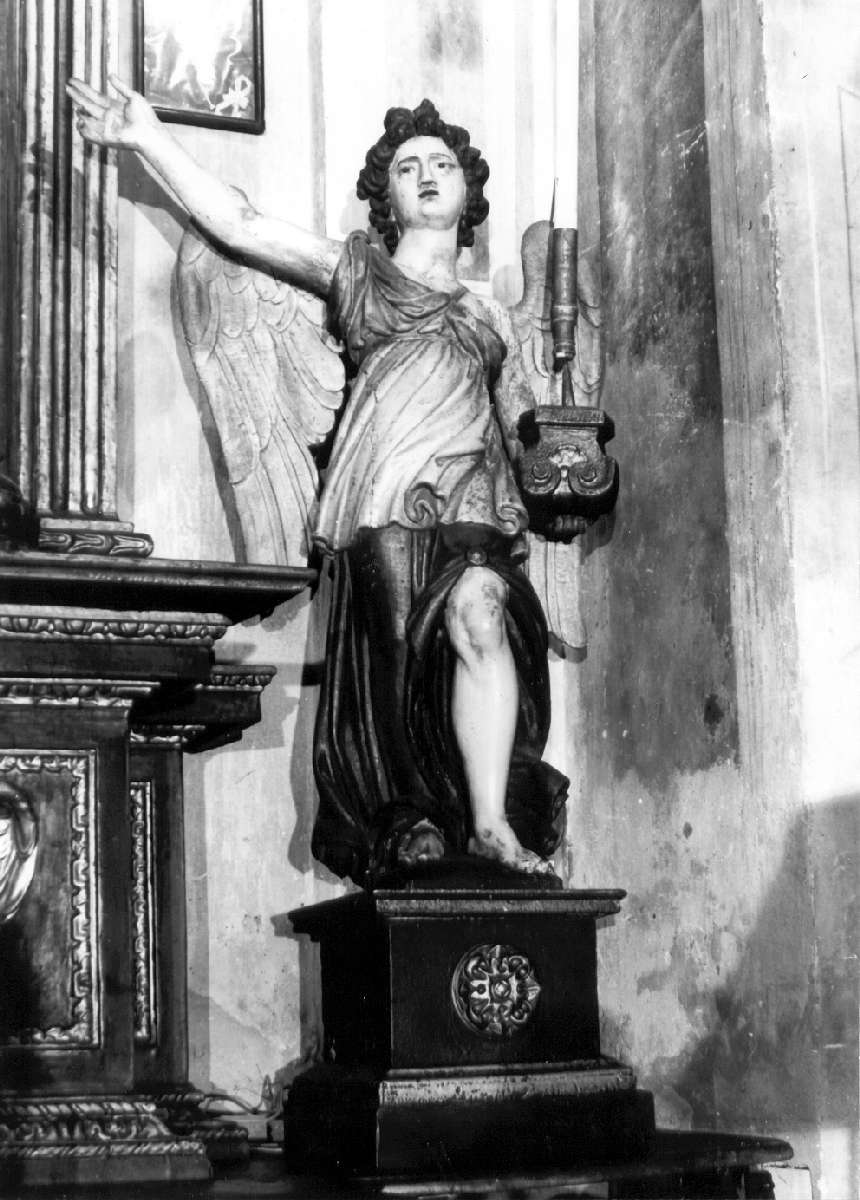 putti (torciera, serie) - manifattura emiliana (sec. XVIII)