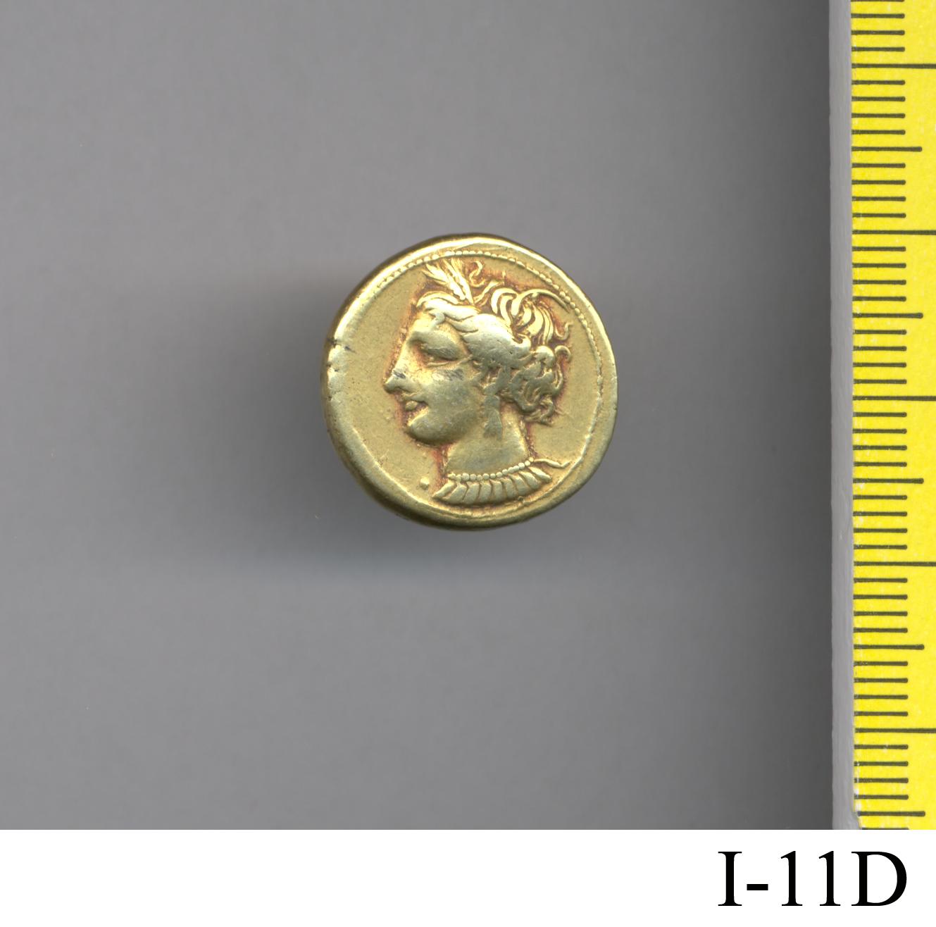 moneta - produzione punica (secc. IV/ III a.C)