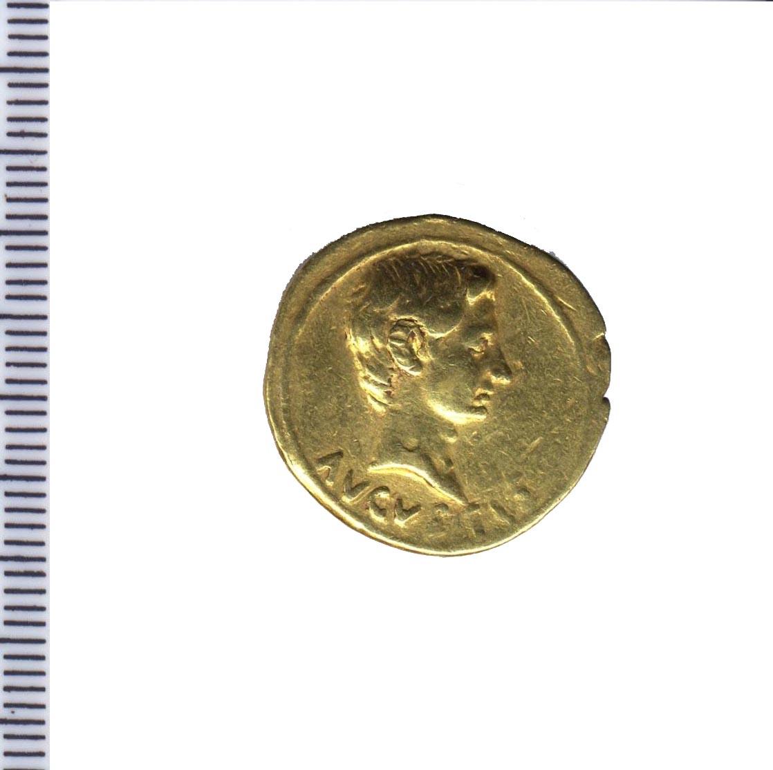 moneta - aureo - produzione romana imperiale (sec. I a.C)