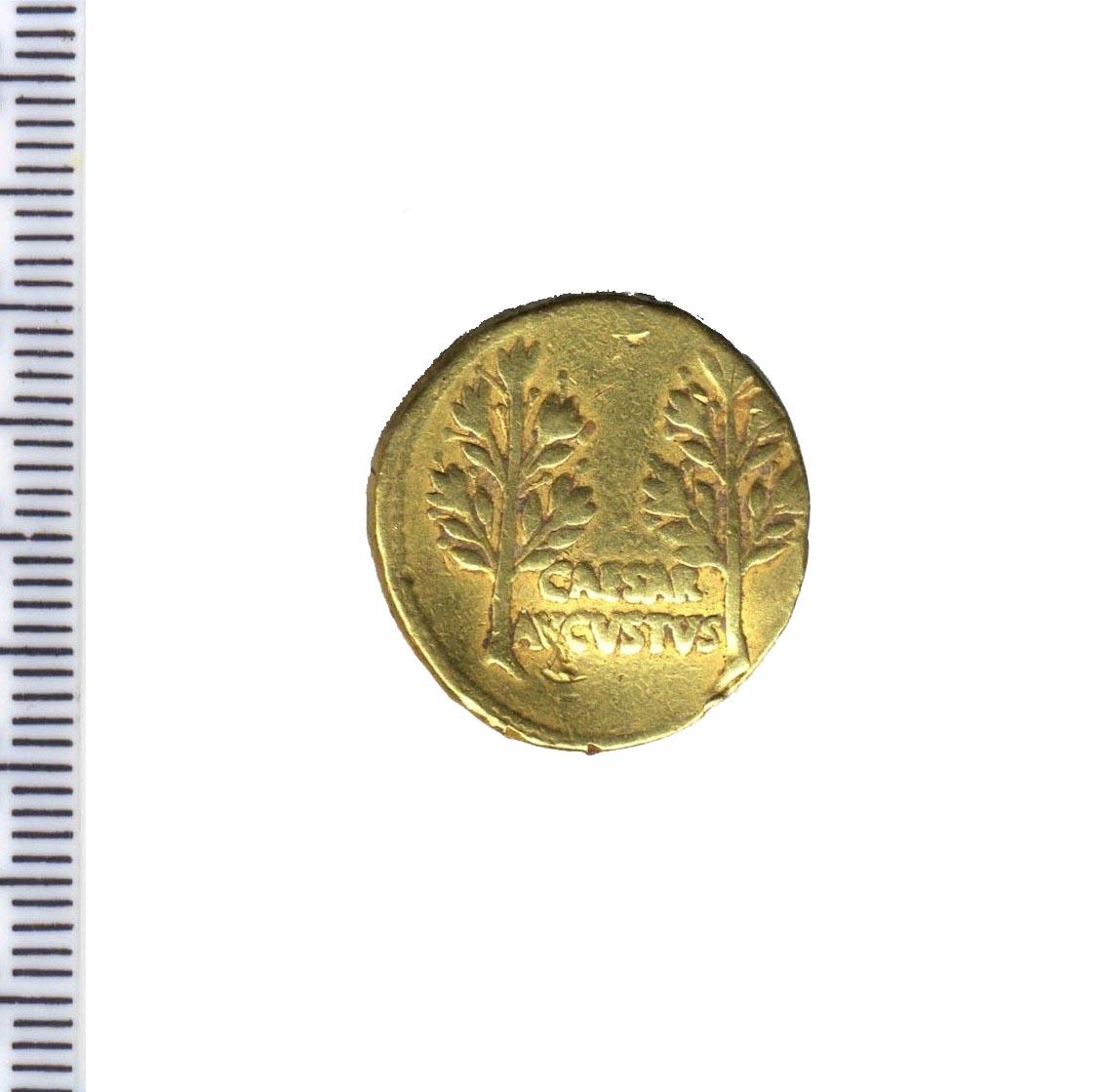 moneta - aureo - produzione romana imperiale (sec. I a.C)