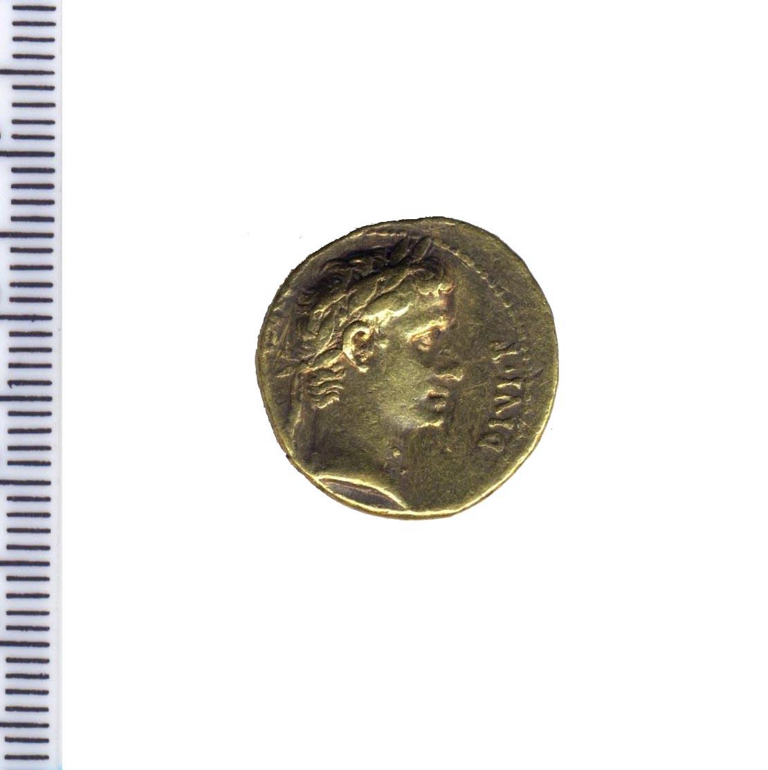 moneta - aureo - produzione romana imperiale (sec. I a.C)