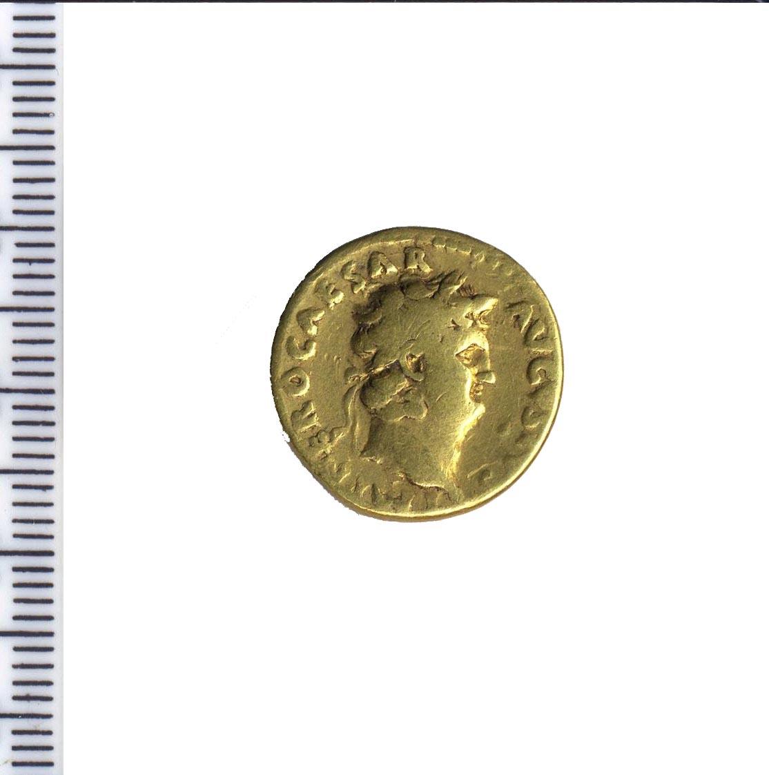moneta - aureo - produzione romana imperiale (sec. I d.C)