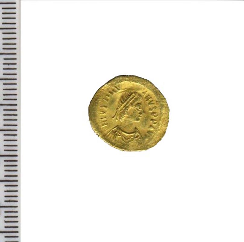 moneta - produzione bizantina (sec. VI d.C)